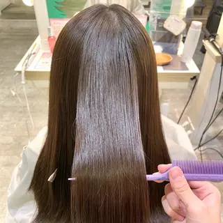 ロング ハイトーンカラー/ 長さだし🐇きょうかのヘアスタイル