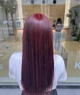 ロング カラー 艶髪カラー/view ひなのヘアスタイル