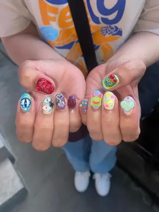 ネイル .unff所属・hana (..)個 性派/メンズネイル◎のネイルデザイン