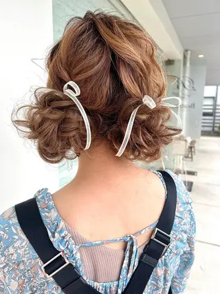 ヘアアレンジ 早川 真幸のヘアスタイル