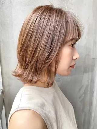 ショート カラー Mogami Kengoのヘアスタイル