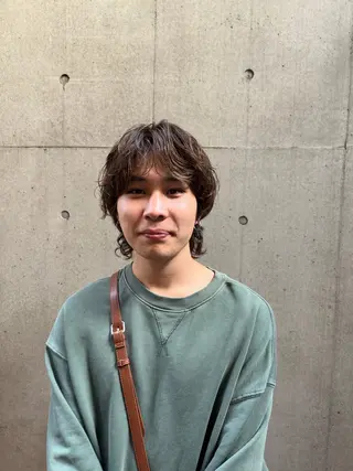 パーマ メンズ 似合わせカット /パーマ岡本淳平のヘアスタイル