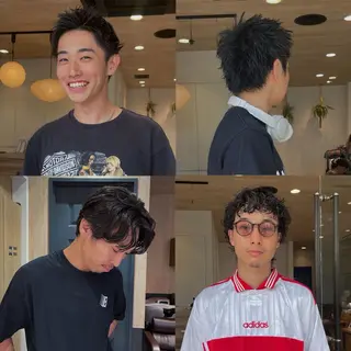 カラー パーマ メンズ パーマ指名No1 /namiのヘアスタイル