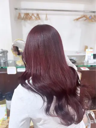 カラー 🎀艶カラー/ヘアメ しおり🎀のヘアスタイル