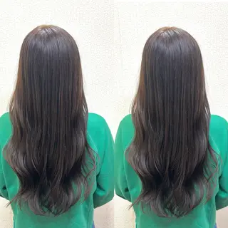 ロング レイヤーカット✂️ 若葉のヘアスタイル