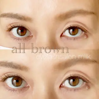 マツエク・マツパ eyelashsalon  milk所属・吉田 ゆいのマツエク・マツパデザイン