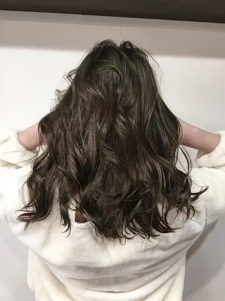 ロング カラー カラー特化サロン大阪 ルービック江坂/新城のヘアスタイル