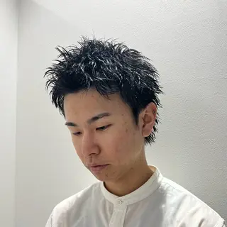 ショート カラー パーマ メンズ ✨池袋で1番キレイな ボブ✂️ケンボーのヘアスタイル