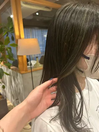 ロング カラー なぎ ㅤのヘアスタイル