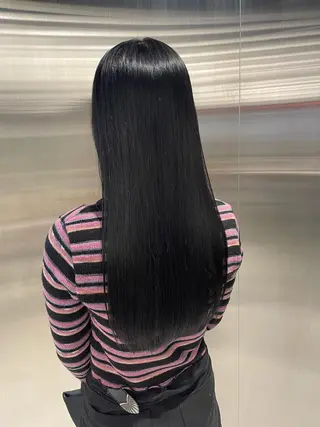 セミロング カラー risa 。のヘアスタイル