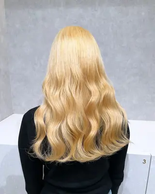 ロング カラー 韓国ヘア🇰🇷透明 感カラー/yui💞のヘアスタイル