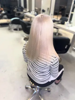 ロング カラー 東 凱斗のヘアスタイル