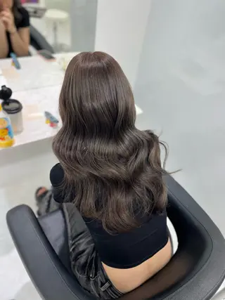 ロング カラー Choco Lash アカデミー所属・寺地 和奏のマツエク・マツパデザイン