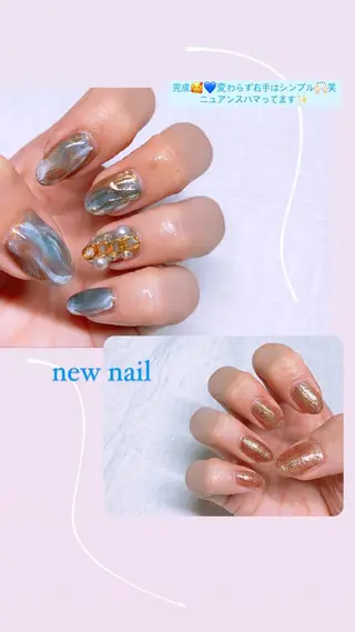 ネイル THECOLORS所属・近貞 莉奈のネイルデザイン