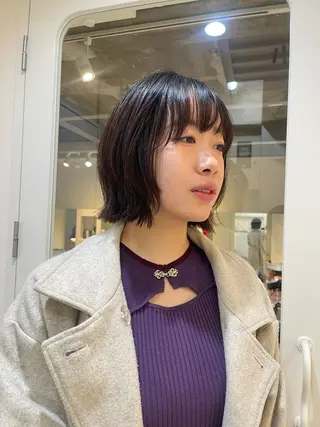 ミディアム ルレイル所属・shiba nanaのヘアスタイル