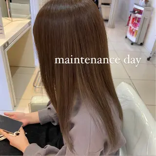 ロング BiBi  藪 菜月のヘアスタイル