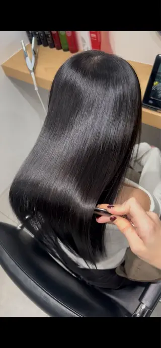 ロング RAF TOKYO 薬院店所属・福岡【髪質改善】 艶カラー/ MIHOのヘアスタイル