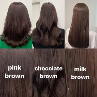 ロング カラー 愛結 暖色カラー🎀🩰のヘアスタイル