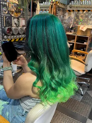 セミロング カラー ヘアアレンジ メンズ Hair Salon ADNESS所属・KOYA ｺﾔのヘアスタイル