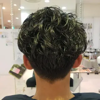 メンズ ショート パーマ relish 所属・徳永 健のその他イメージ