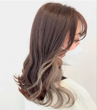 ミディアム 👑ツヤブリーチ特化 👑おうた👑のヘアスタイル