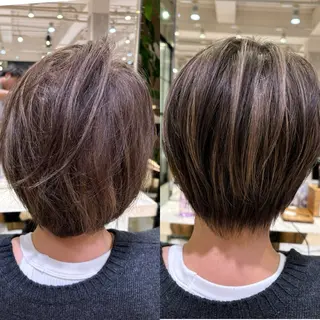 ショート ショートボブ/ 無料カット/荒砂のヘアスタイル