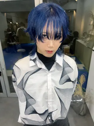 ショート 【ロングウルフカット 姫カット】伊藤裕哉のヘアスタイル