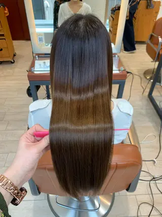 セミロング カラー パーマ メンズ キッズ 酸熱トリートメント/ 髪質改善🌟玉井香奈のヘアスタイル