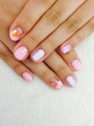 ネイル Sympa 𝓜iwako🐰ᩚのネイルデザイン