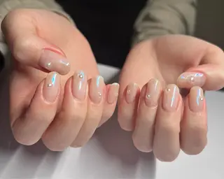 メンズ ネイル 爪ケア/深爪 自爪育成 🐰えむのネイルデザイン