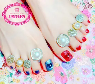 ネイル CROWN プライベートサロンのネイルデザイン