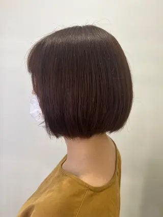 ミディアム 髙橋 歩のヘアスタイル