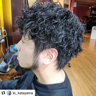 ミディアム カラー メンズ 🩷Eny terrace🩷のヘアスタイル