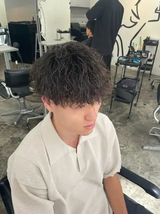 パーマ 吉田聖 【メンズヘア特化】のヘアスタイル