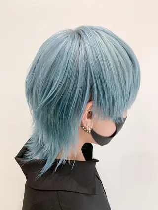 ショート 🍀ケアブリーチ カラー🍀坂井のヘアスタイル