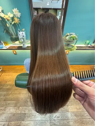 ロング カラー 野村 健太のヘアスタイル