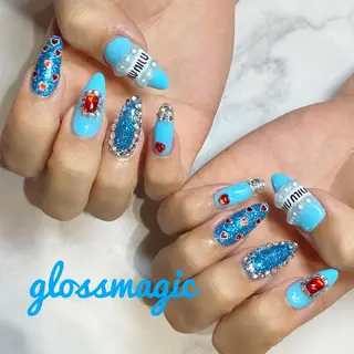 ネイル あ きのネイルデザイン