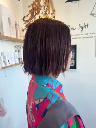 ショート カラー si6【シーム】 小田みきのヘアスタイル