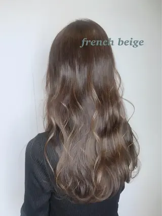 ロング カラー ヘアアレンジ topstylist 芳賀みなみのヘアスタイル