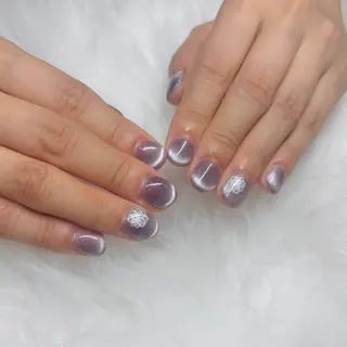 ネイル 中元 月のネイルデザイン