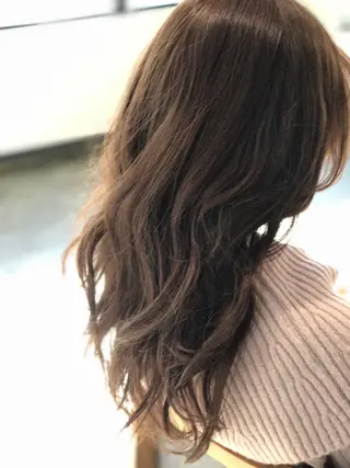 ミディアム セミロング ロング カラー 🌈ディレクター🌈 徳松優希のヘアスタイル