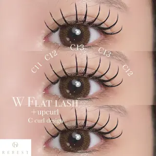 マツエク・マツパ ＲＥＢＥＳＴ 心斎橋店のマツエク・マツパデザイン