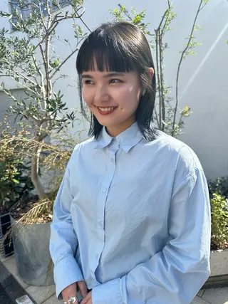 ショート カラー ボブ/似合わせカット /ニュアンスカラーのヘアスタイル