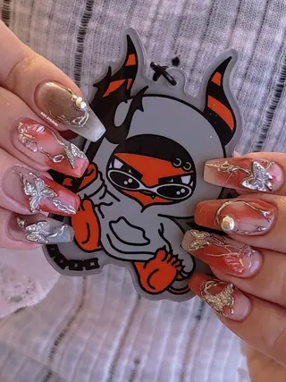 ネイル 3dパーツ/流行り 👧shushu❤️のネイルデザイン