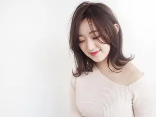 ミディアム AIR HEAL  【エアヒール】東三国所属・AIR HEALのヘアスタイル