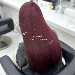 ロング カラー 韓国ワンホンヘア 🎀SHIONEのヘアスタイル