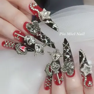 ネイル HANA 長さだしのネイルデザイン