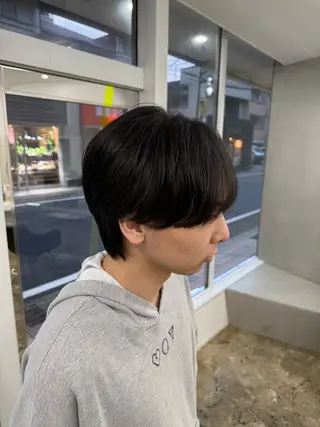 ショート 柏/メンズパーマ/ ナチュラル/颯寿のヘアスタイル