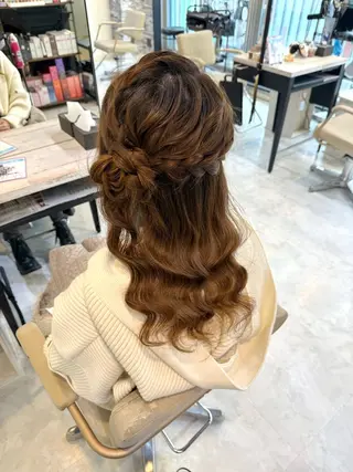 ヘアアレンジ 透明感カラー/ 🫧みずほ🫧のヘアスタイル