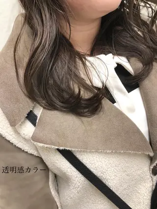 セミロング カラー ヘアアレンジ ainico+所属・メンズ特化✂️栗原 侑也のヘアスタイル